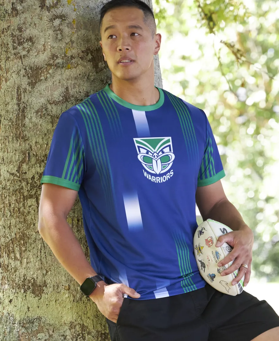 Fashion Adult's Warriors NRL Training Tee T-Shirts|Tops