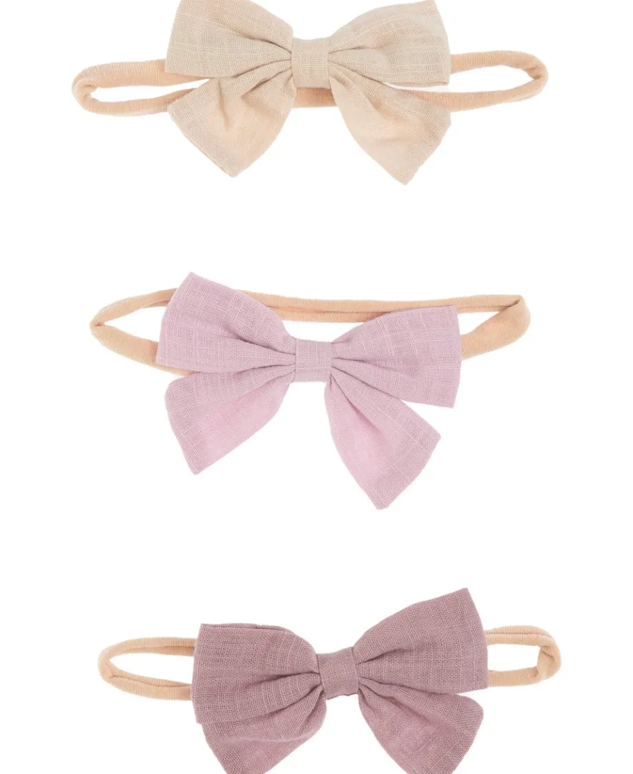 Discount Babies' 3 Pack Woven Bow Headbands Accessories