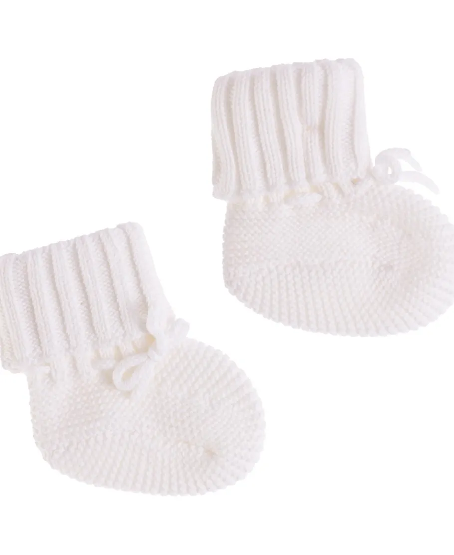 Fashion Babies' Cotton Knit Booties Accessories