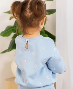 Fashion Babies' Embroidery Crew Sweatshirt Sweats & Fleece