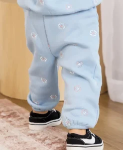 New Babies' Embroidery Trackpants Bottoms|Sweats & Fleece
