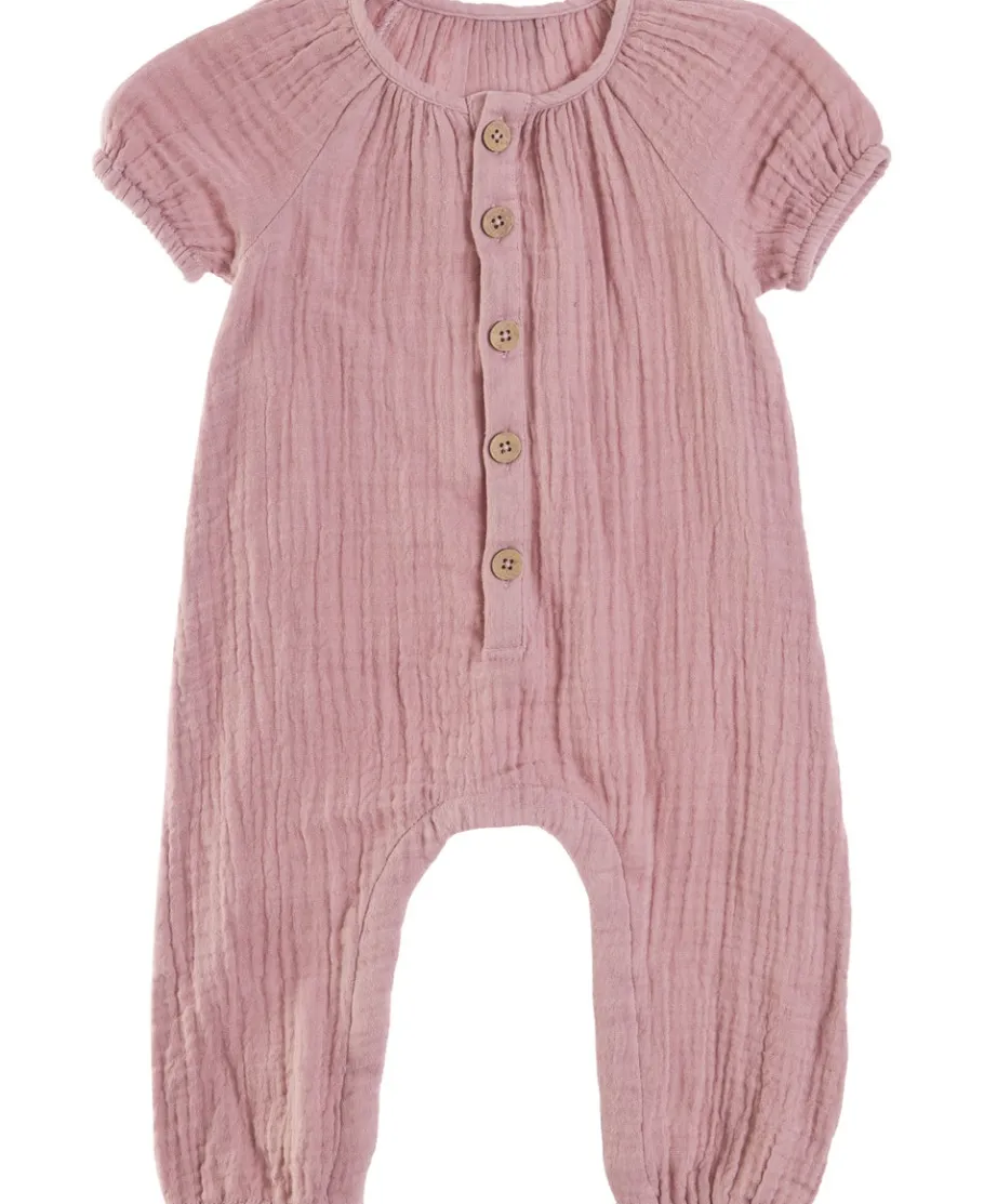 Clearance Babies' Muslin Romper Rompers + Sets