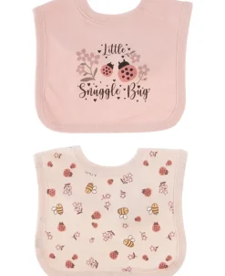 Fashion Babies' 2pk Printed Square Bib Accessories|Baby Essentials