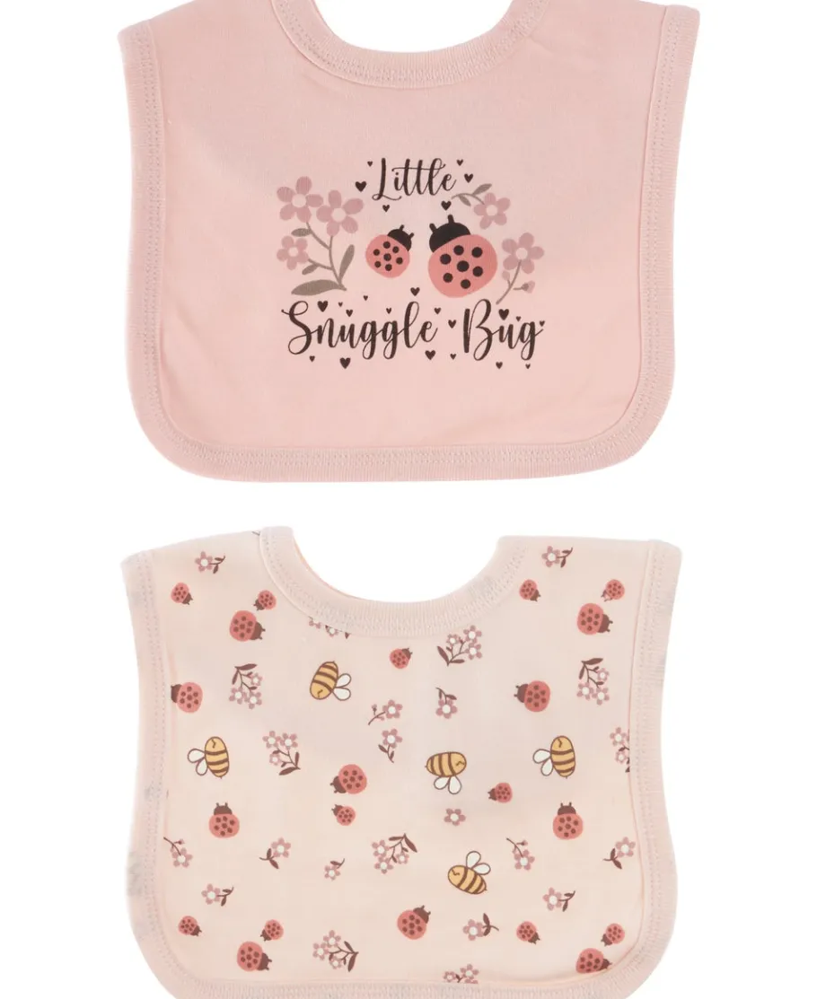 Fashion Babies' 2pk Printed Square Bib Accessories|Baby Essentials
