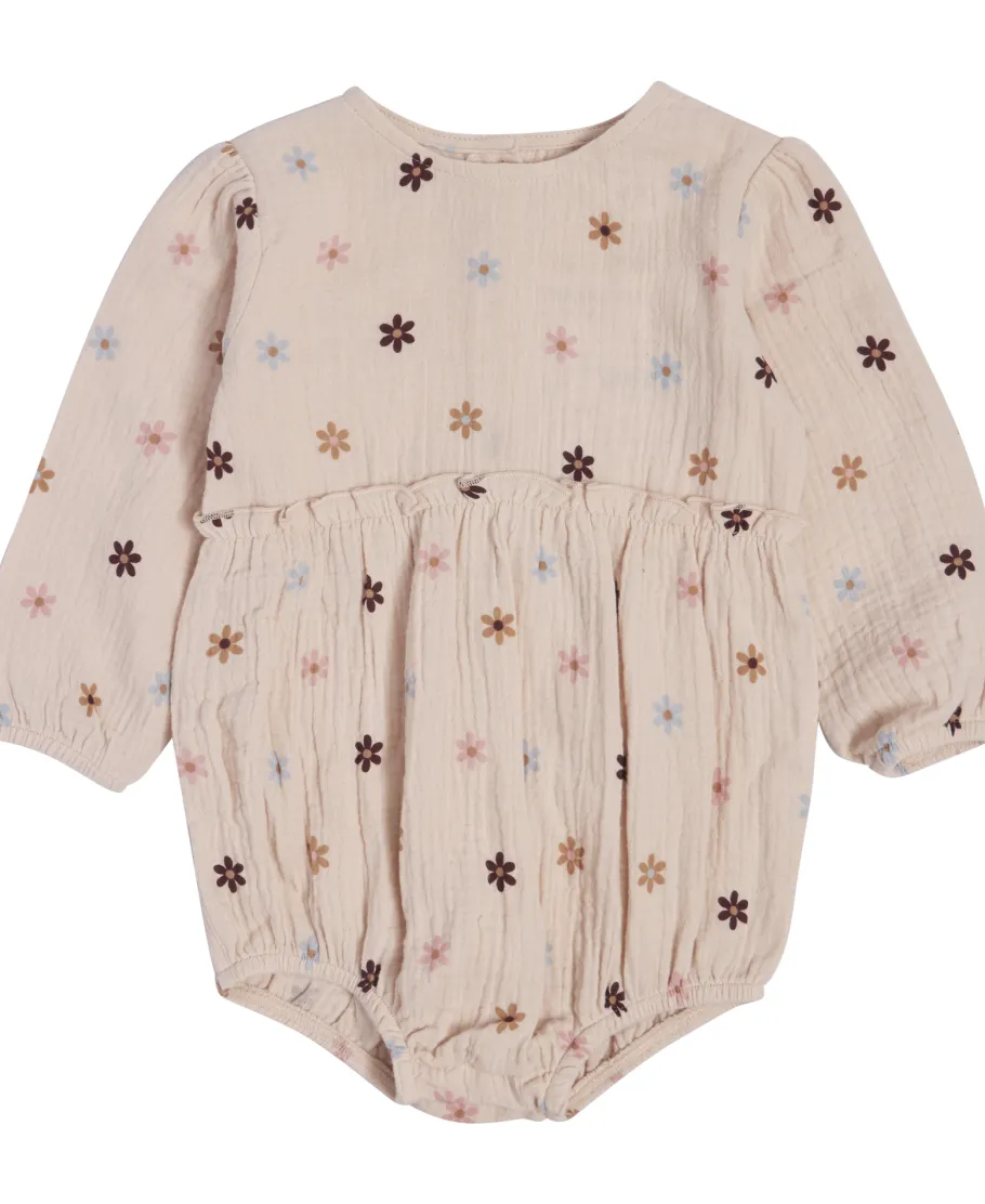Clearance Babies' Printed Double Cloth Romper Rompers + Sets