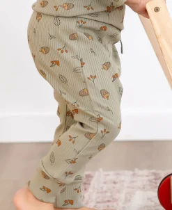 Hot Babies' Printed Rib Pants Bottoms