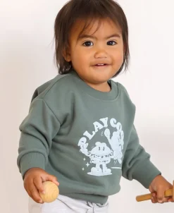 Clearance Babies' Puff Print Sweatshirt Sweats & Fleece