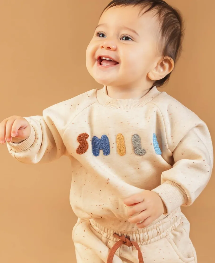 Clearance Babies' Raglan Crew Sweatshirt Sweats & Fleece