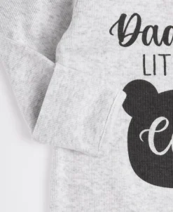 Online Babies' Rib Print Growsuit Growsuits