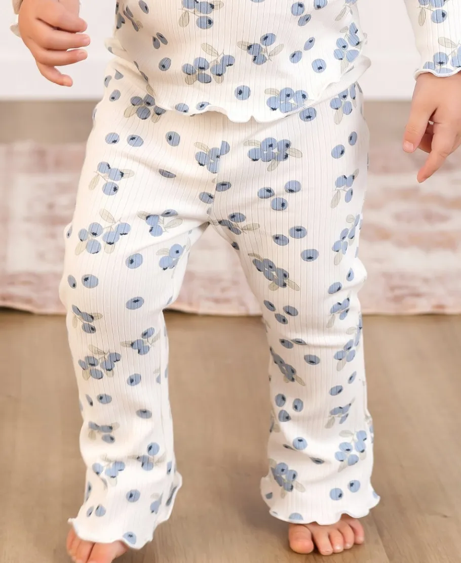 Clearance Babies' Ribbed Flare Leggings Bottoms