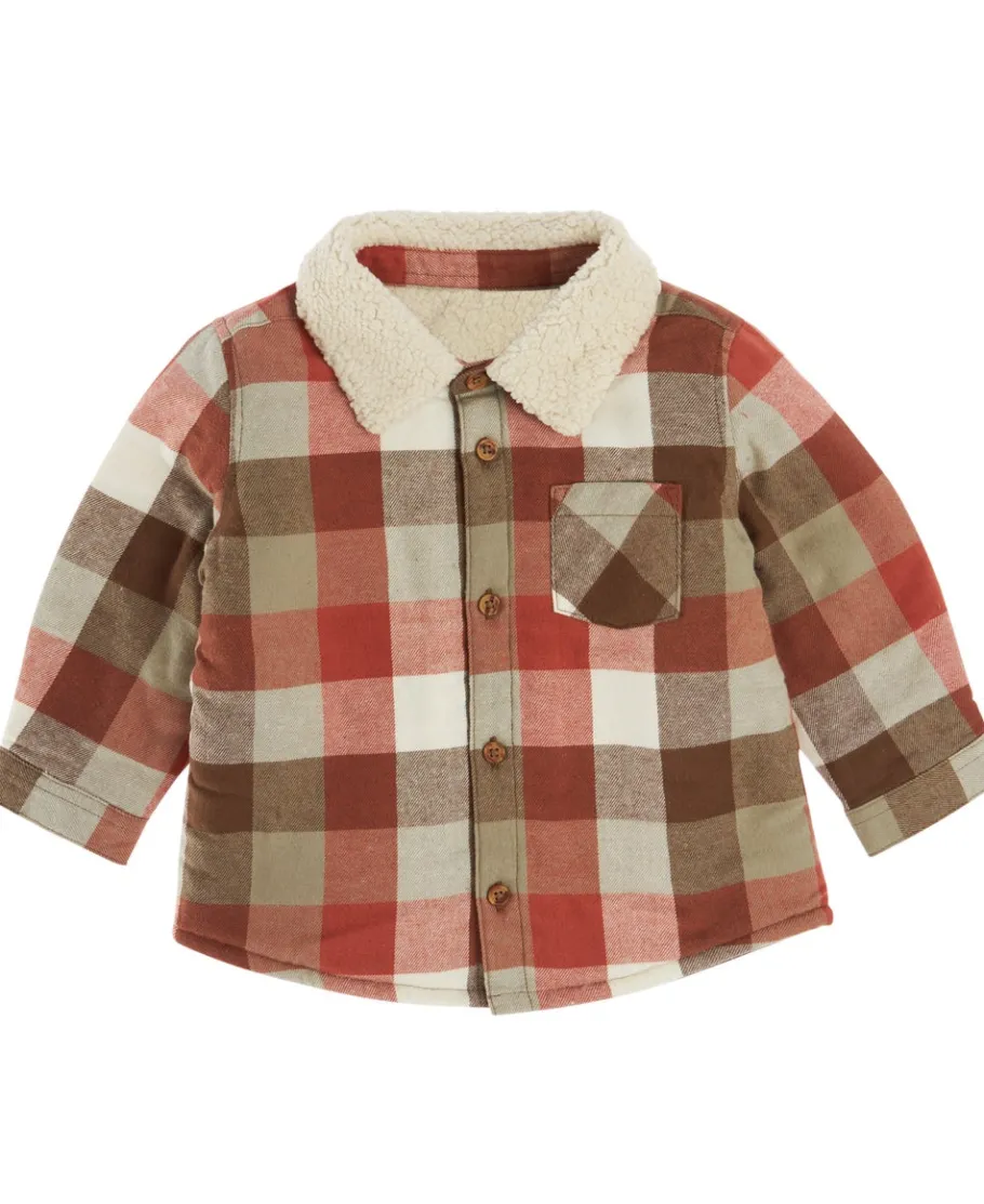 Fashion Babies' Sherpa Shacket Jackets