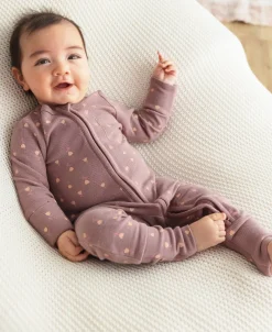 Hot Babies' Waffle 2-way Zip Growsuit Rompers + Sets