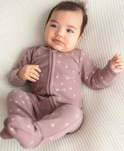 Hot Babies' Waffle 2-way Zip Growsuit Rompers + Sets