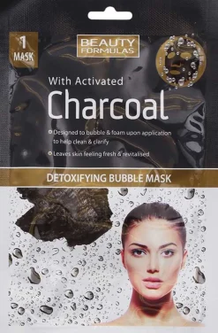 Hot Beauty Formulas Charcoal Clay Skincare Hair & Skincare