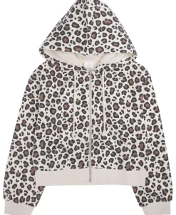 Outlet Kids' All-over Print Zip Hoodie Kids Sweats + Fleece|Tops