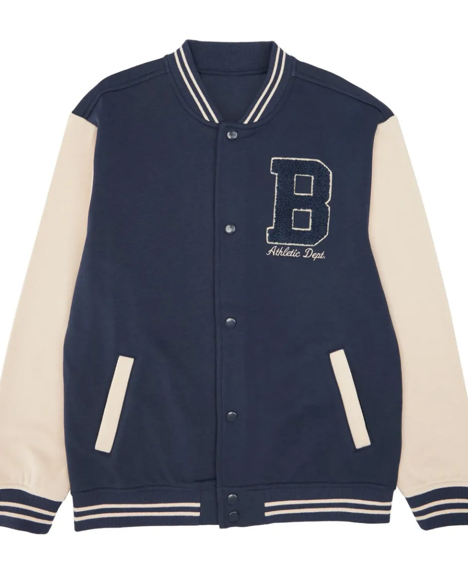 Best Kids' Collegiate Sweat Bomber Jacket Kids Sweats + Fleece|Kids 8 - 16