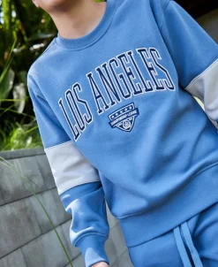Hot Kids' Colourblock Sweatshirt Kids Sweats + Fleece|Kids 8 - 16