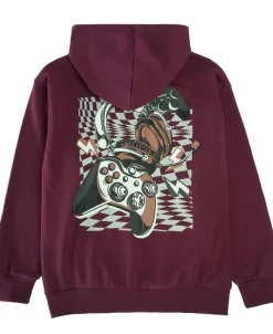 Best Kids' Front & Back Print Hoodie Kids Sweats + Fleece|Tops
