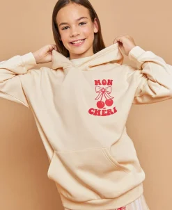 Online Kids' Front & Back Puff Print Hoodie Kids Sweats + Fleece|Tops