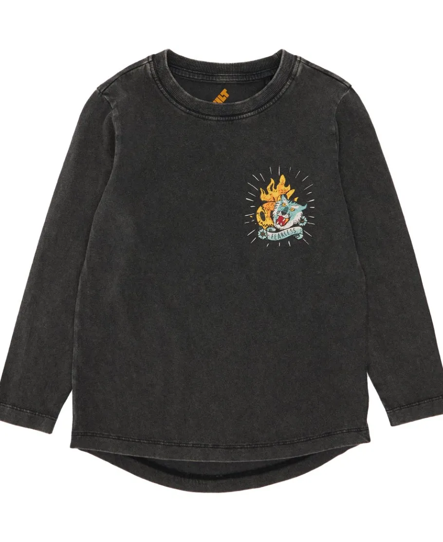 New Kids' Front and Back Print T-shirt Kids Tops|T-Shirts
