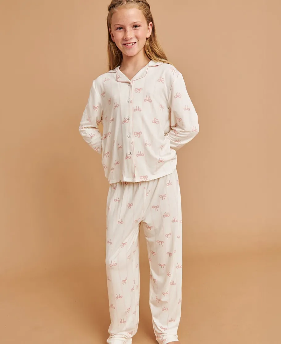 Fashion Kids' Long Sleeve Premium Knit PJ Kids Sleepwear