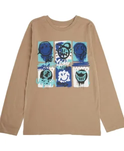 Sale Kids' Long Sleeve Printed Tee Kids Tops|T-Shirts