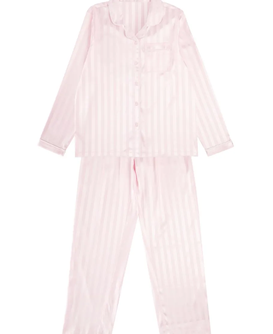 Online Kids' Long Sleeve Satin PJs Kids Sleepwear