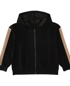 Discount Kids' Mini Me Side Stripe Zip Through Jacket Kids Sweats + Fleece|Tops