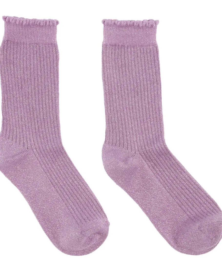 Online Kids 1pk Metallic Bobble Sock Kids Underwear|Accessories