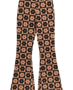 Outlet Kids' Printed Essential Flares Kids Bottoms|Essentials
