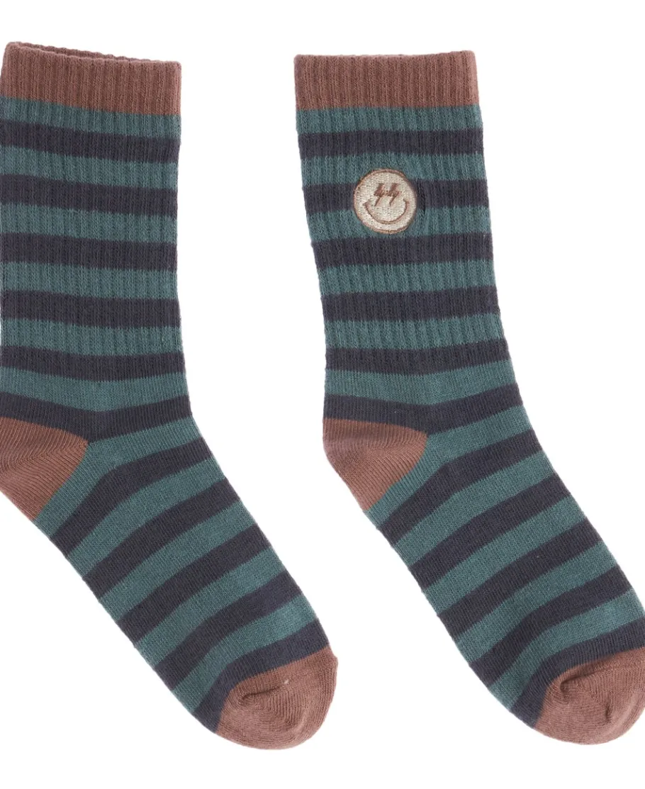 Best Kids' Rib Embroidered Crew Socks Kids Accessories|Underwear