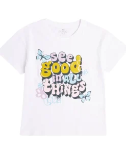 Fashion Kids' Short Sleeve Printed Tee Kids Tops|T-Shirts