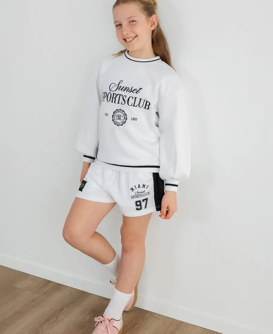 Hot Kids' Sporty Terry Print Short Kids Kids 8 - 16