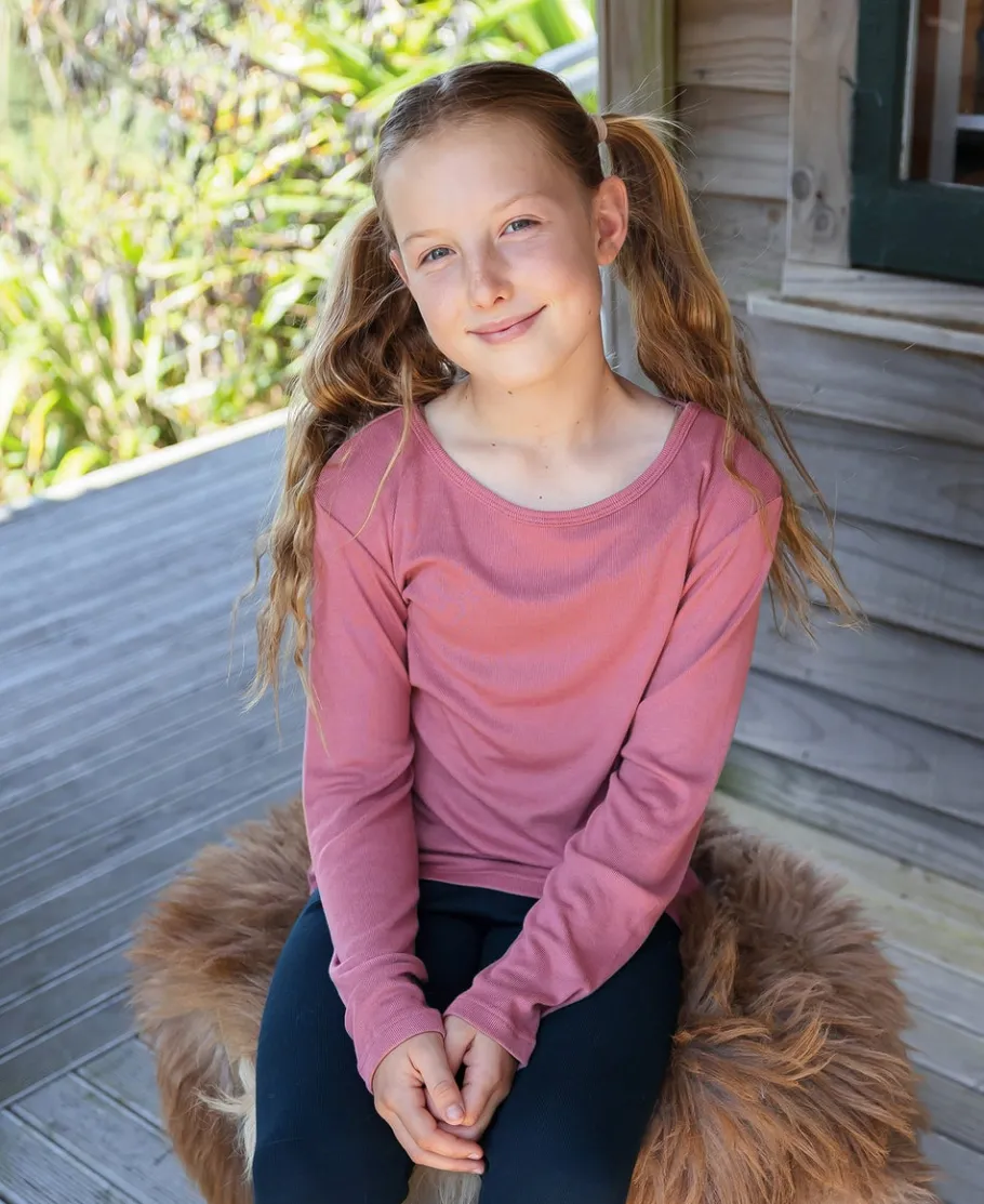 Best Kids' Thermo Crew Neck Thermal Long Sleeve Top Kids Thermals|Kids & Baby Thermals