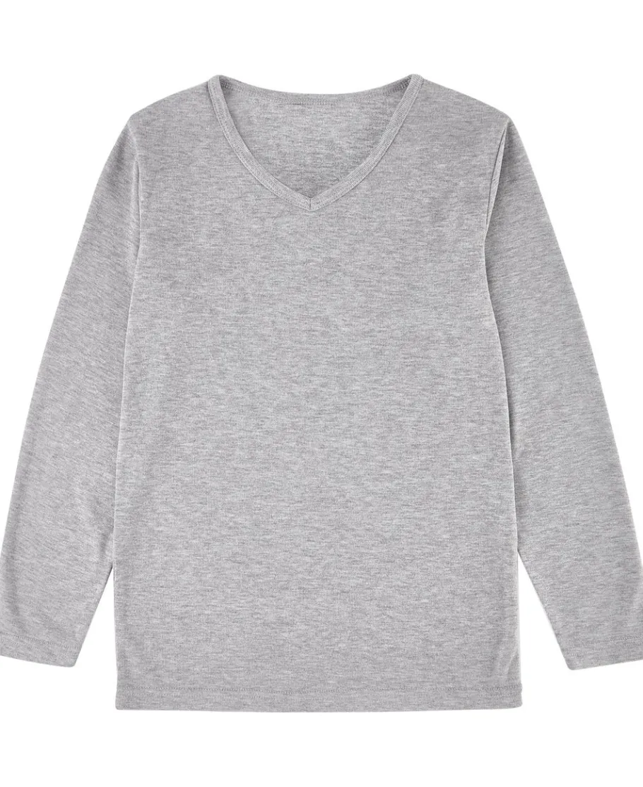 Outlet Kids' Thermo V Neck School Thermal Long Sleeve Top Kids Thermals|Kids & Baby Thermals