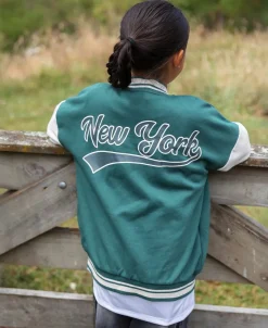 Outlet Kids' Varsity Sweat Bomber Kids Sweats + Fleece|Kids 8 - 16