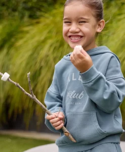Online Little Kids' Garment Wash Hoodie Kids Sweats + Fleece|Tops