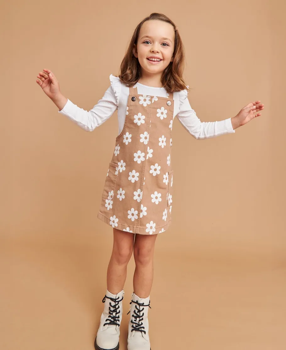 Fashion Little Kids' All Over Printed Denim Skirtall Kids Kids 1 - 7|Bottoms