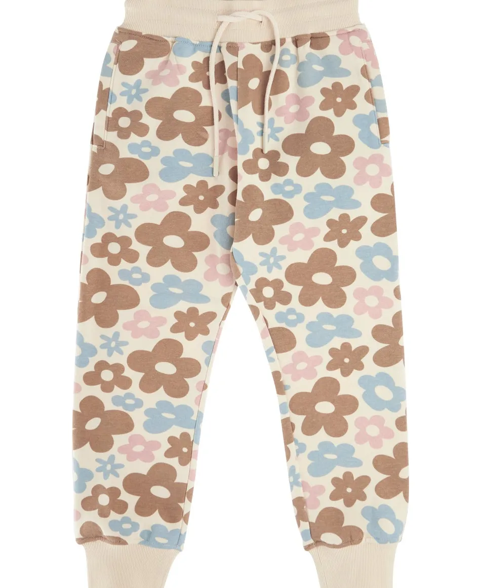 New Little Kids' All Over Print Trackpants Kids Sweats + Fleece|Bottoms
