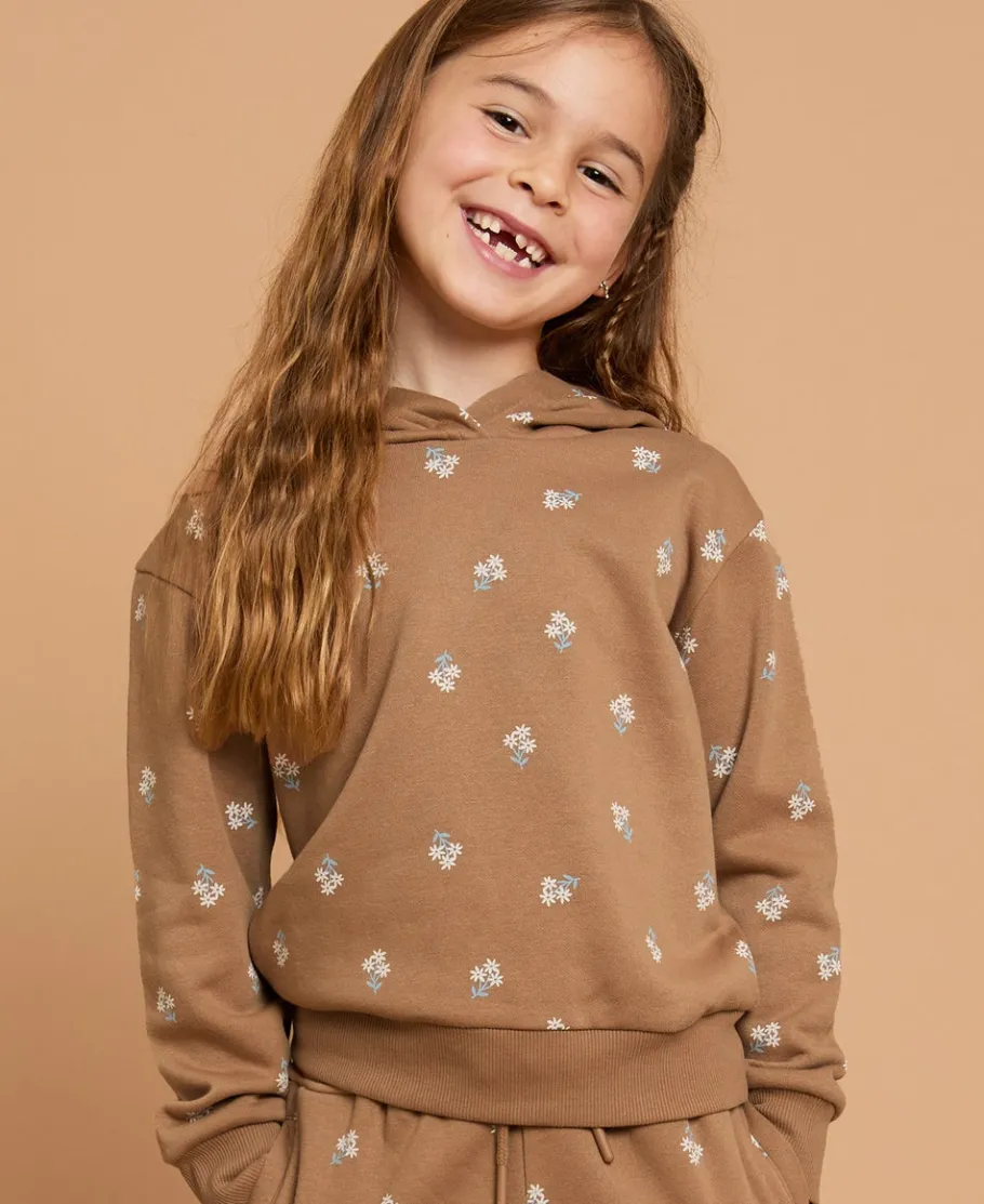 New Little Kids' All-over Print Hoodie Kids Sweats + Fleece|Kids 1 - 7