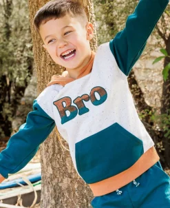 Best Little Kids' Applique Hoodie Kids Sweats + Fleece|Tops
