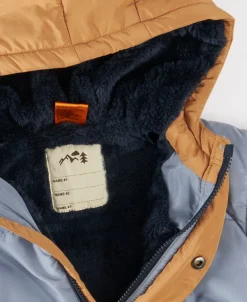 Best Little Kids' Colourblock Fleece Lined Puffer Jacket Kids Jackets|Kids 1 - 7