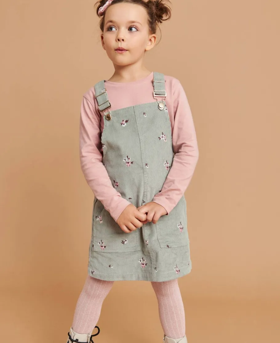 New Little Kids' Embroidered Cord Skirtall Kids Dresses|Kids 1 - 7