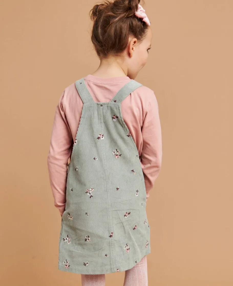 New Little Kids' Embroidered Cord Skirtall Kids Dresses|Kids 1 - 7
