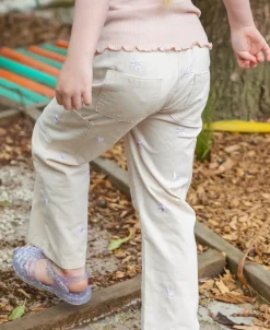 Best Little Kids' Embroidered Wide Leg Cargo Pants Kids Bottoms|Kids 1 - 7