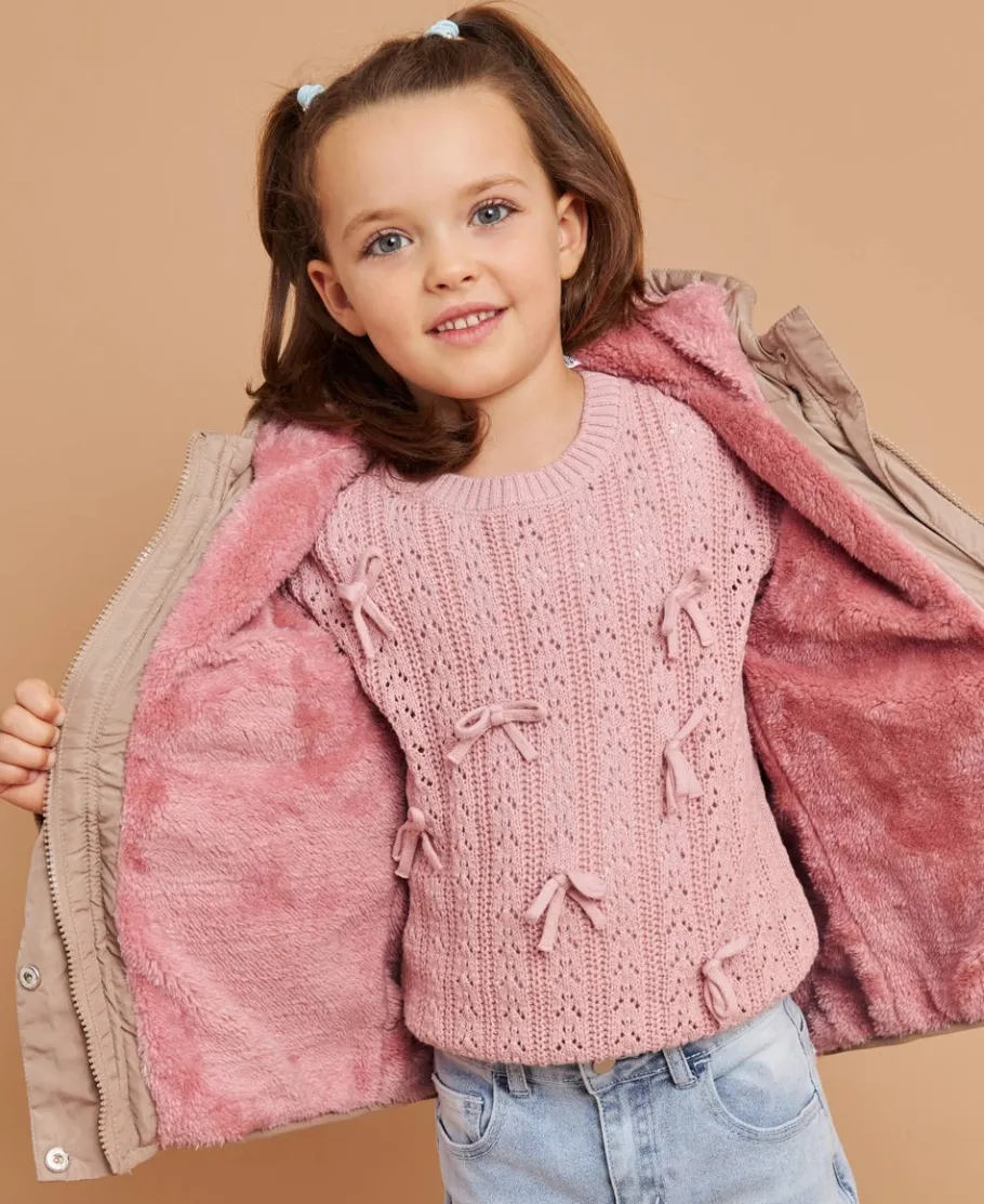 Clearance Little Kids' Fleece Lined Puffer Jacket Kids Jackets|Kids 1 - 7