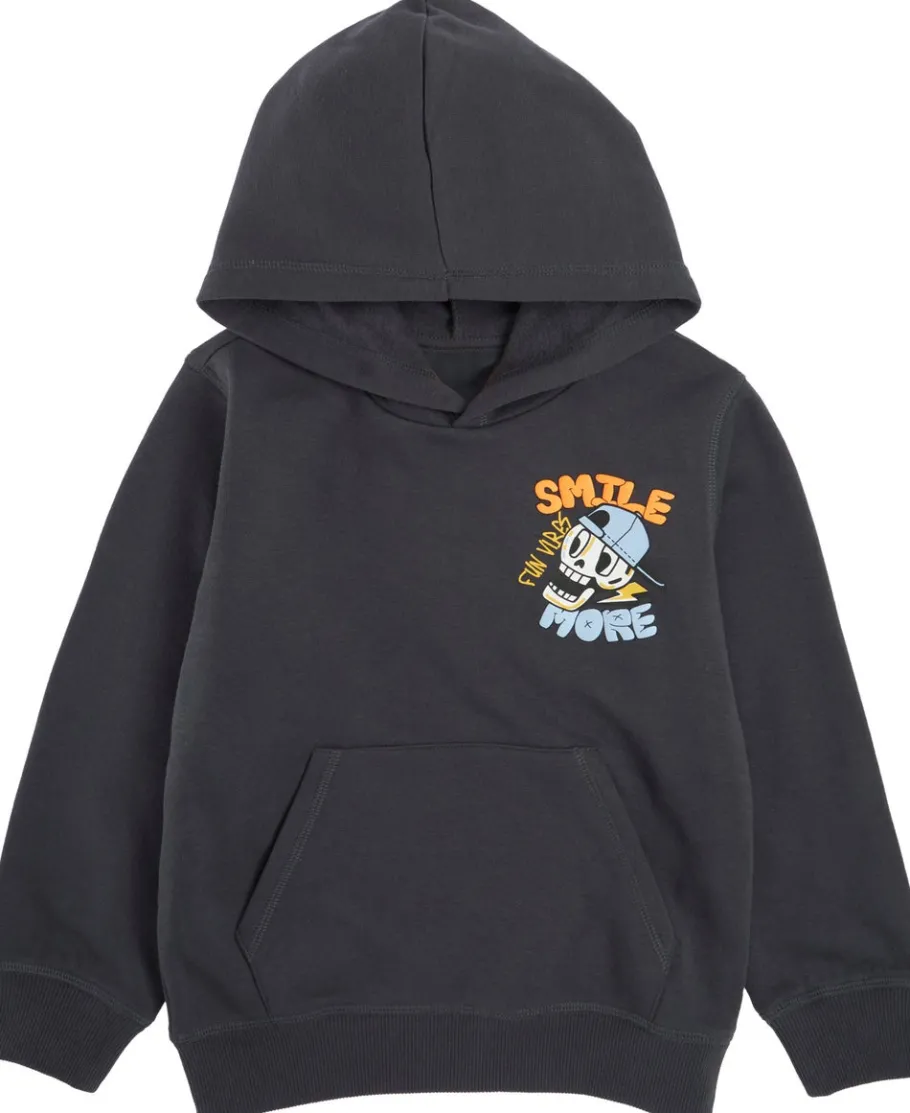 New Little Kids' Front & Back Detail Hoodie Kids Sweats + Fleece|Kids 1 - 7