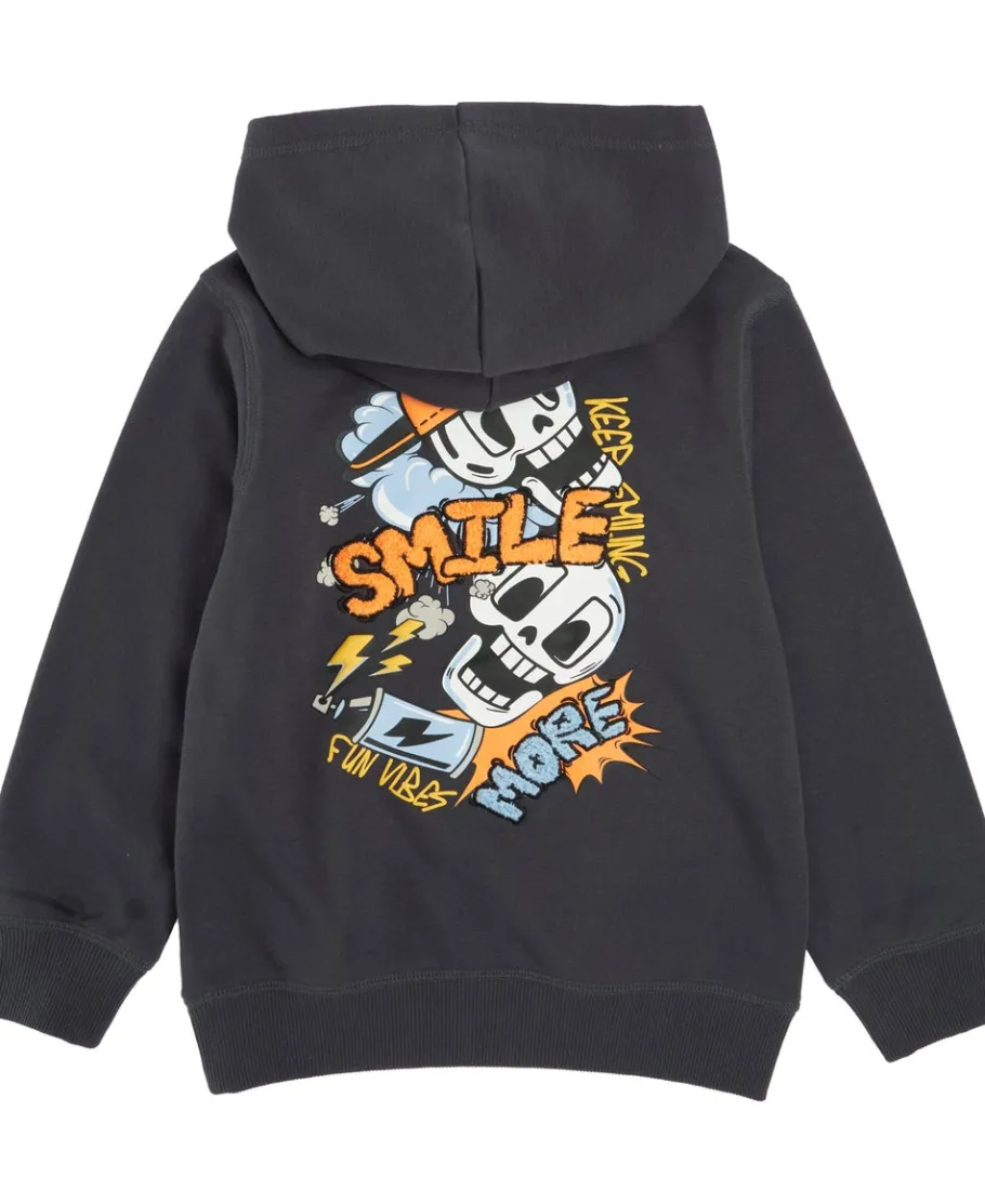 New Little Kids' Front & Back Detail Hoodie Kids Sweats + Fleece|Kids 1 - 7
