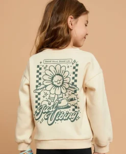 Outlet Little Kids' Front & Back Puff Print Sweatshirt Kids Sweats + Fleece|Kids 1 - 7