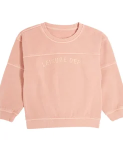 Outlet Little Kids' Garment Wash Oversized Sweatshirt Kids Sweats + Fleece|Kids 1 - 7